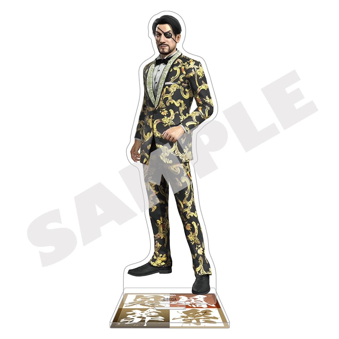 Yakuza: Like a Dragon - Kankonsosai Exhibition Acrylic Stands — Goro Majima — Wedding Ver.