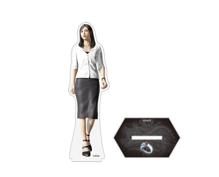 Yakuza kiwami Yumi Sawamura acrylic stand and base parts