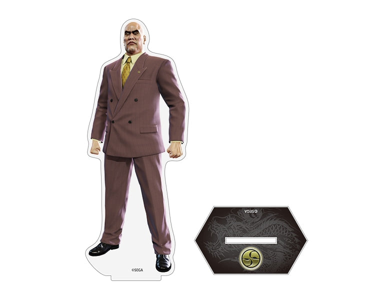 Yakuza kiwami Futoshi Shimano acrylic stand and base parts