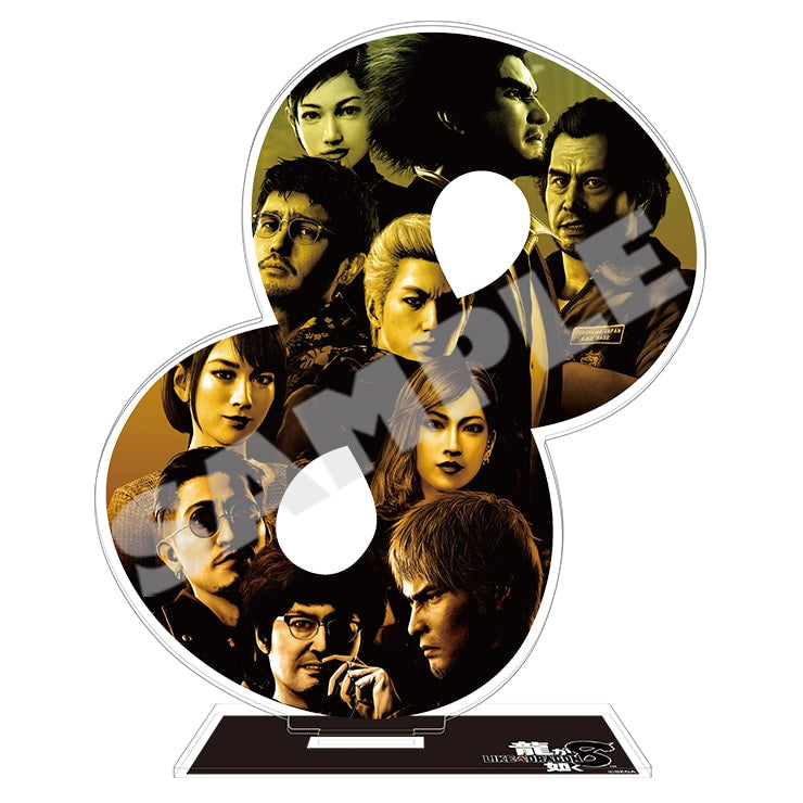 『龍が如く8』キービジュアルアクリルスタンド