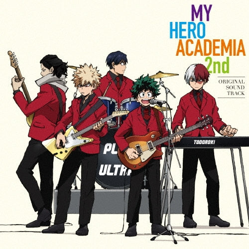 My Hero Academia Season 2 Original Soundtrack 2CD cover