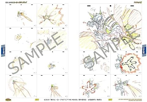 MY HERO ACADEMIA THE MOVIE HEROES: RISING ANIMATION ART WORKS ACTION & CHARACTER Set of 2