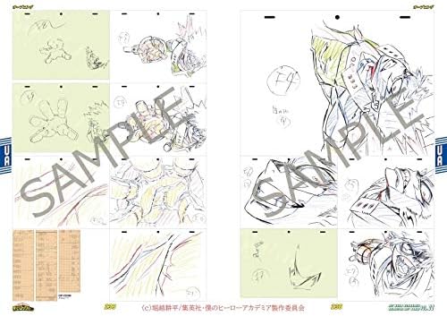 MY HERO ACADEMIA ANIMATION ART WORKS VOL.3 #26~#38 - TV 2ND SEASON ORIGINAL ART COLLECTION GENGA ILLUSTRATION COLLECTION