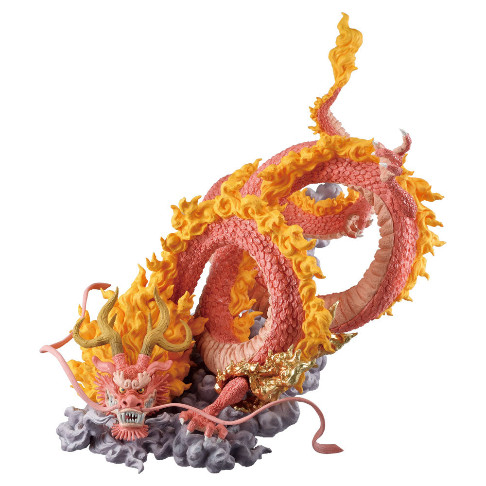 One Piece Figure Ichiban Kuji Ex Challenge! Hundred Flowers Profusion Onigashima - Momonosuke Full Dragon Form A Prize