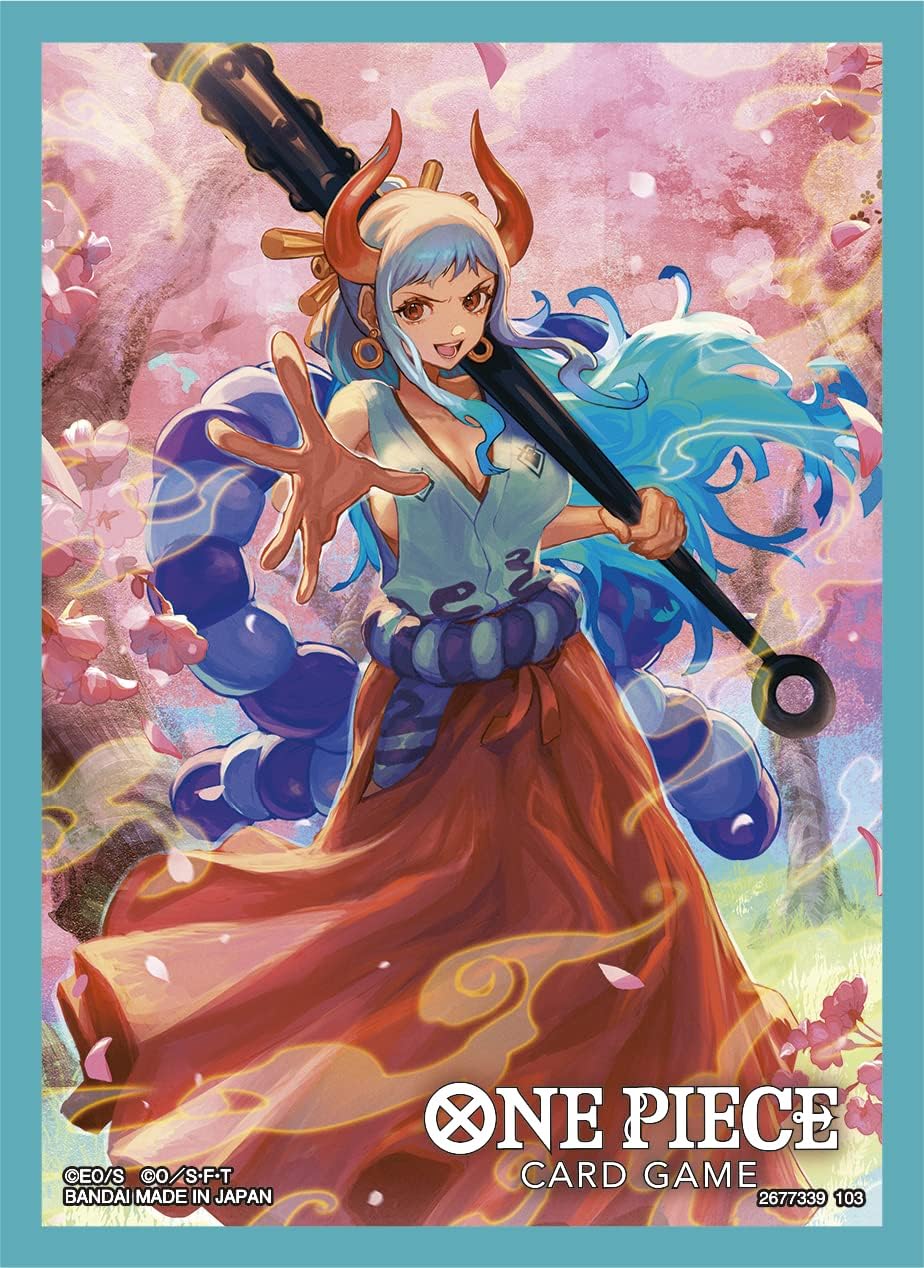 BANDAI ONE PIECE CARD GAME OFFICIAL CARD SLEEVE 3 YAMATO