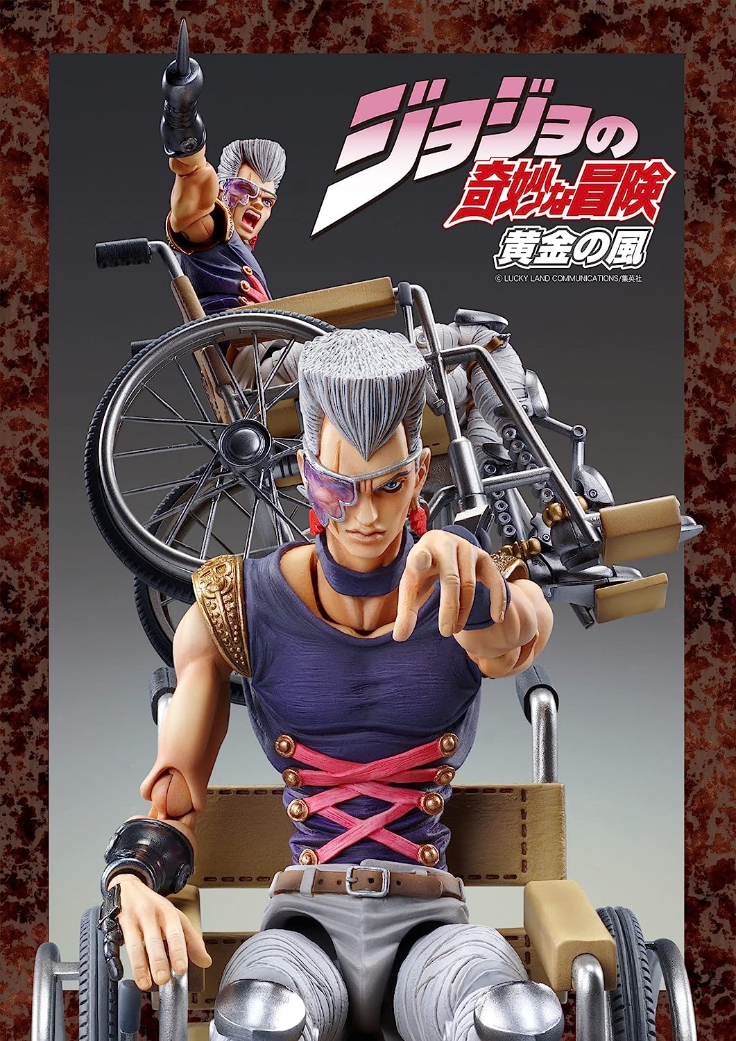 SUPER STATUE MOVABLE JOJO'S BIZARRE ADVENTURE PART 5 - JEAN PIERRE POLNAREFF