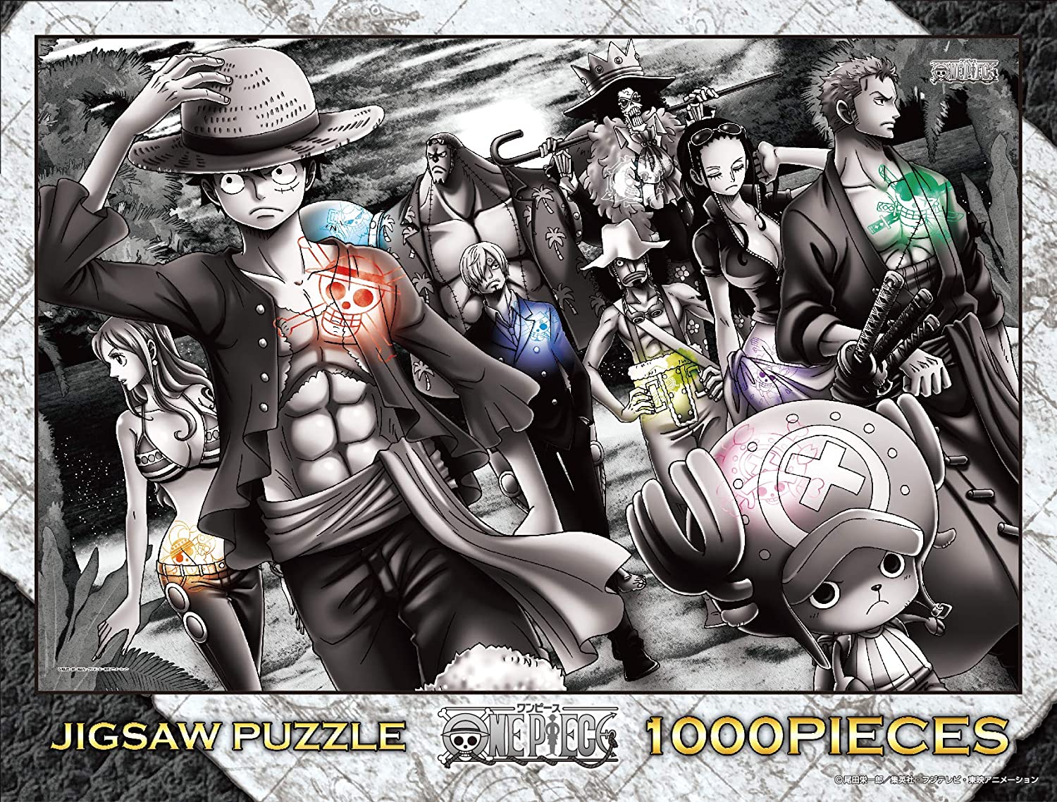 ONE PIECE PUZZLE ENSKY 1000 PIECES JIGSAW LANDING