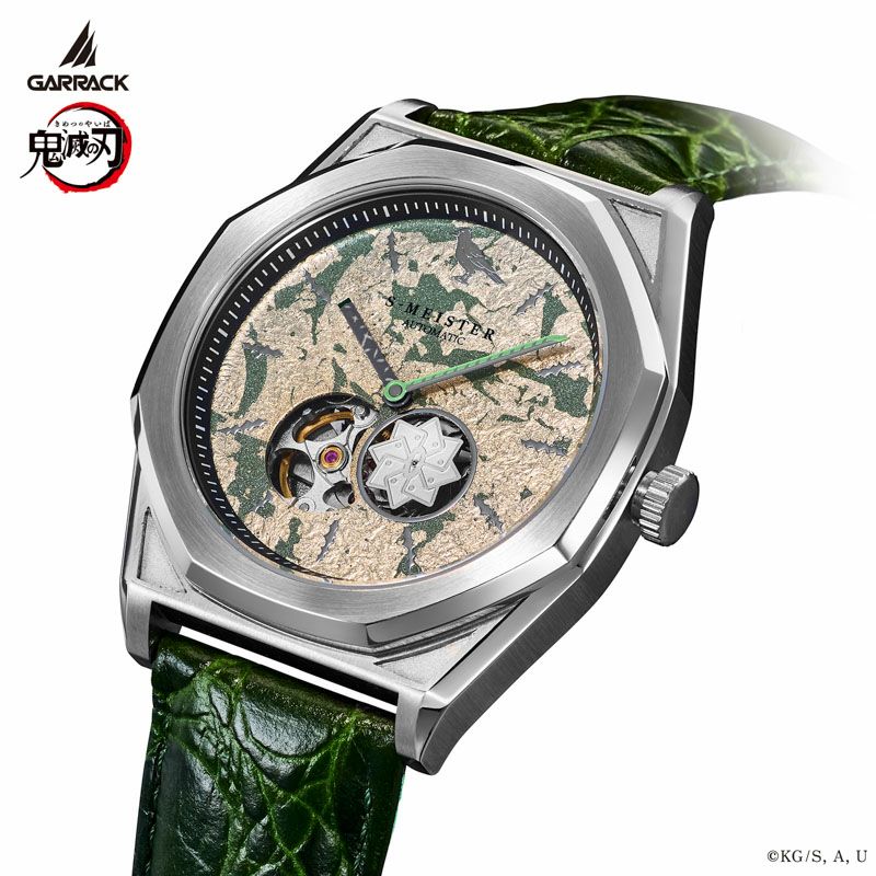 メ*太様 STUSSY LEON クロノグラフ 腕時計 H500-ST0218 Demon Slayer Garrack S-Meister Watch - Sanemi Shinazugawa Model