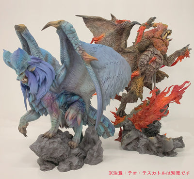 Monster Hunter Capcom Figure Builder Creators Model - Flame Queen Dragon Lunastra