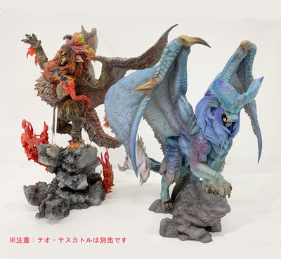 Monster Hunter Capcom Figure Builder Creators Model - Flame Queen Dragon Lunastra
