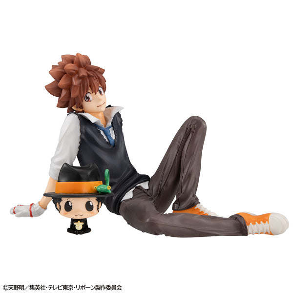 Hitman Reborn! G.E.M. Series - Palm-Sized Tsunayoshi Sawada and Reborn  [Pre-Order May 2026]