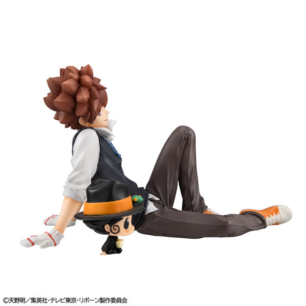 Hitman Reborn! G.E.M. Series - Palm-Sized Tsunayoshi Sawada and Reborn  [Pre-Order May 2026]