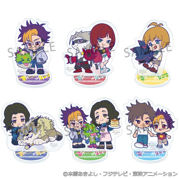 Digimon Beatbreak BuddyColle acrylic stand assortment