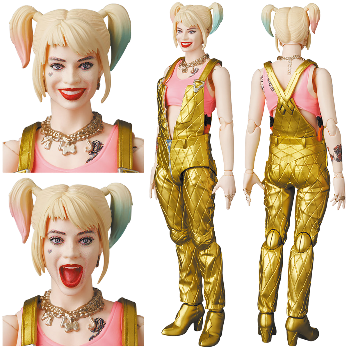 MAFEX No.153 - HARLEY QUINN (OVERALLS Ver.)