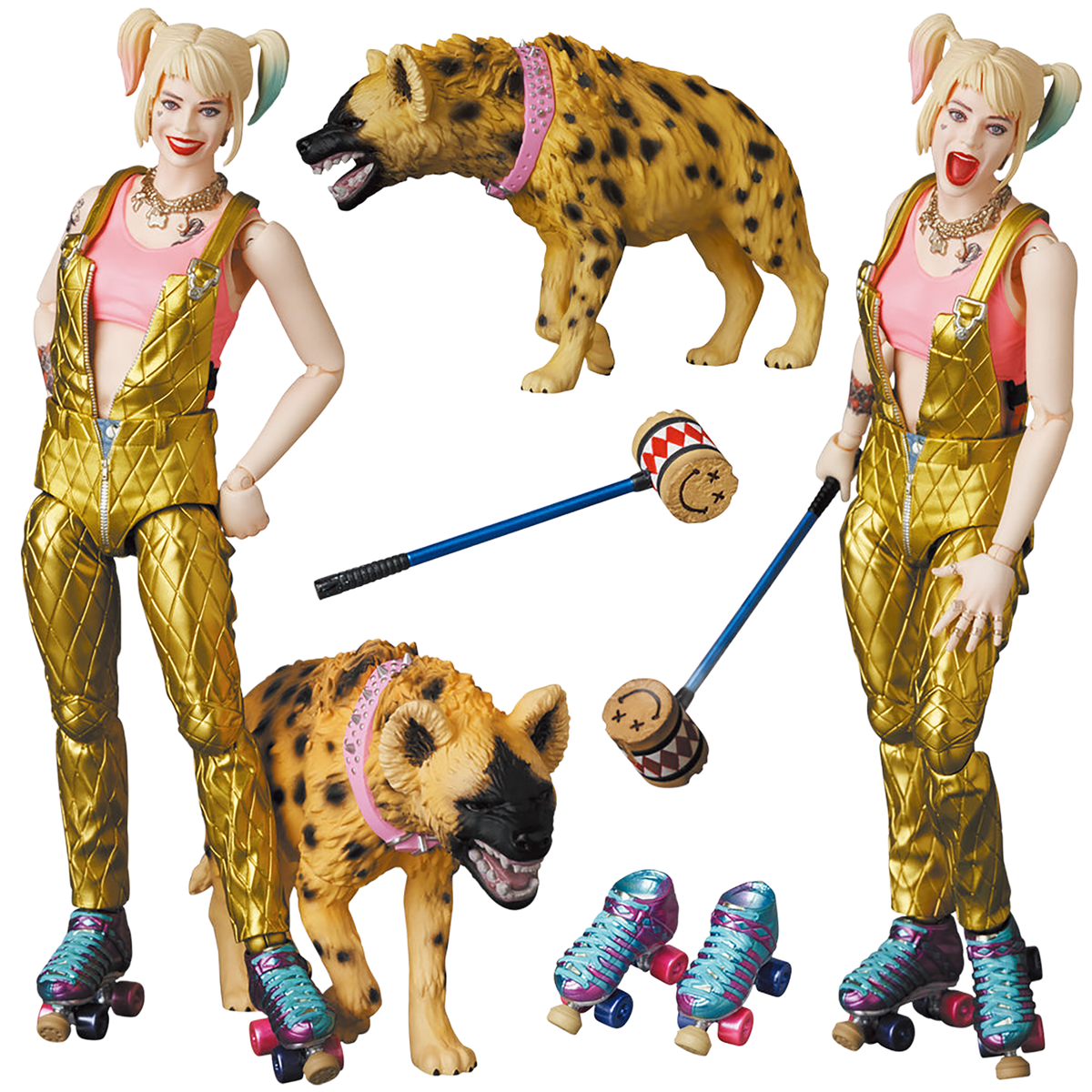 MAFEX No.153 - HARLEY QUINN (OVERALLS Ver.)