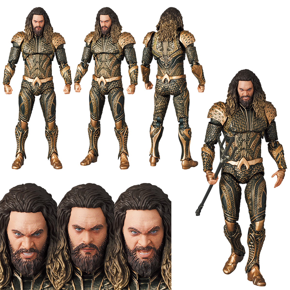 MAFEX No.209 - AQUAMAN (ZACK SNYDER`S JUSTICE LEAGUE Ver.)