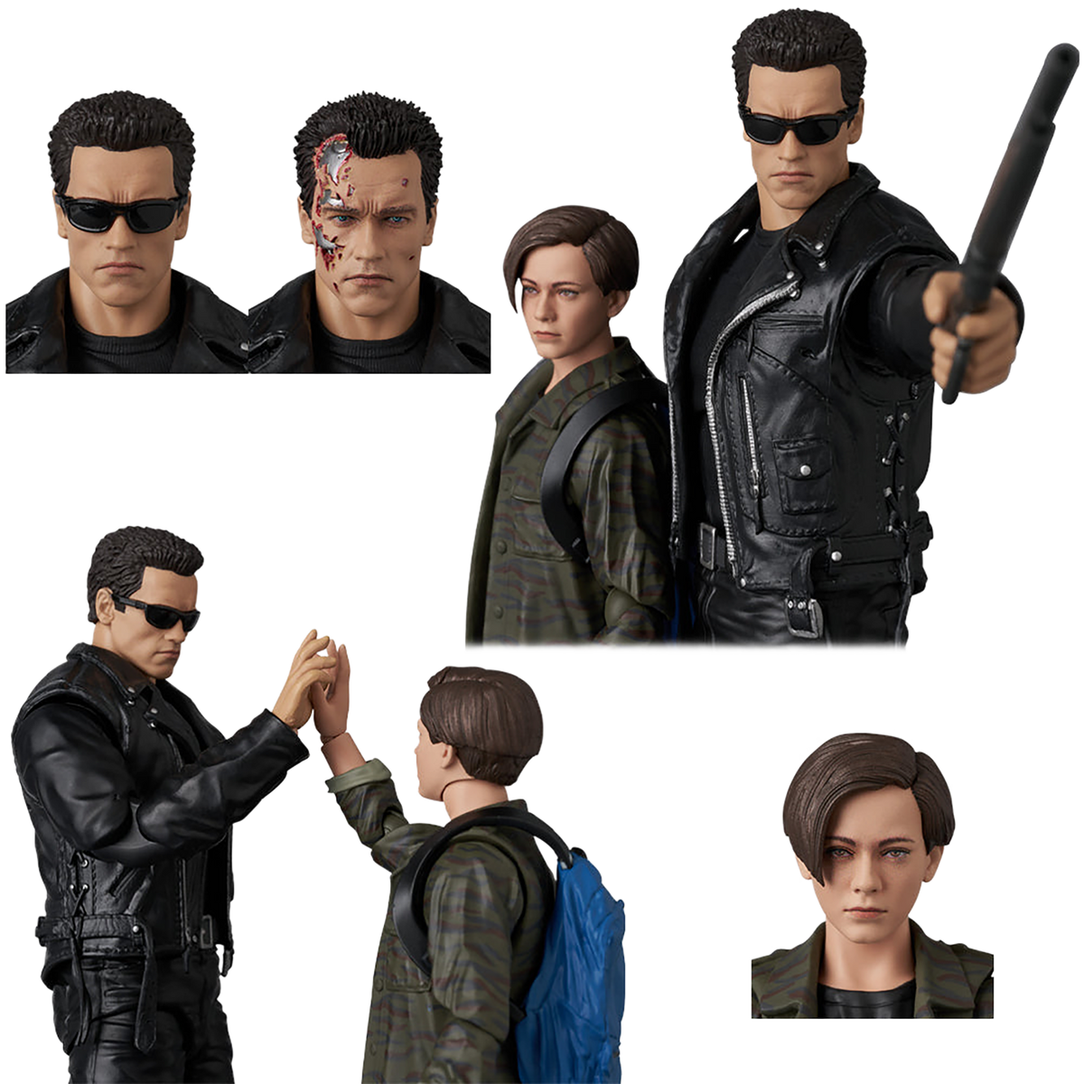 MAFEX No.280 - T-800 (T2 Ver.) & John Connor