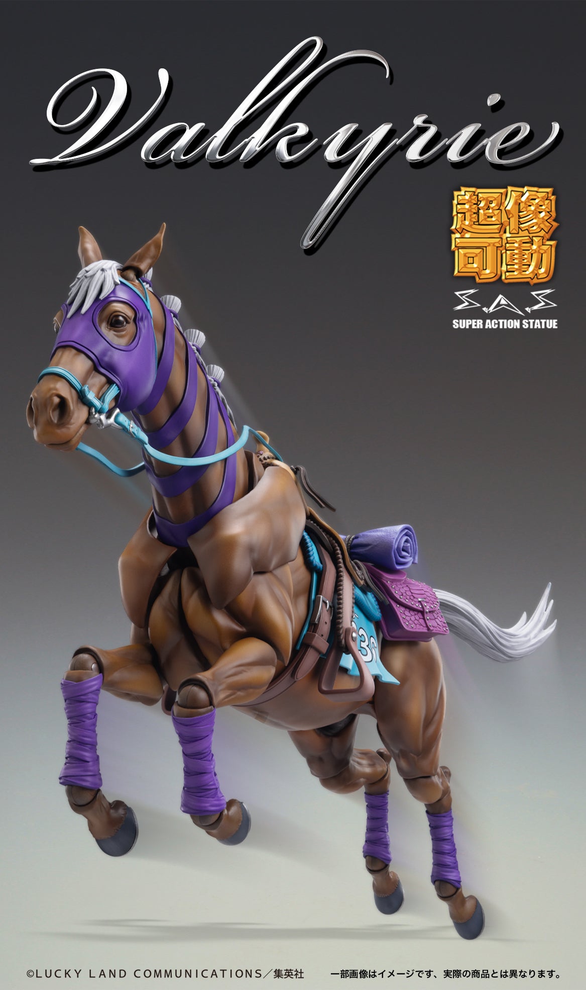 valkyrieグッズ⑦ Jojo's Bizarre Adventure Part.VII Steel Ball Run Super Action