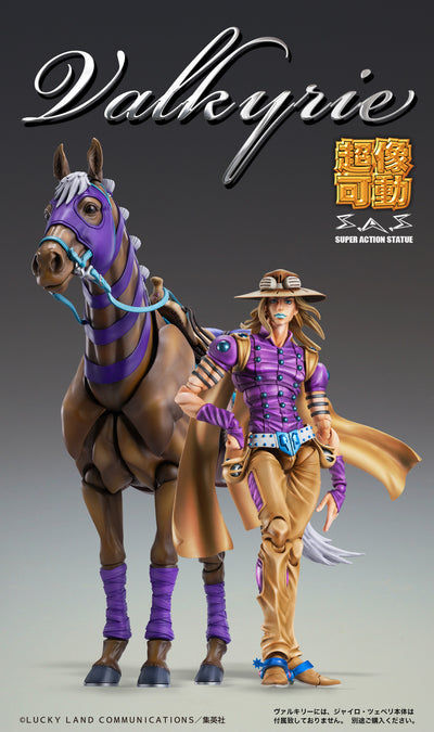 Jojo's Bizarre Adventure Part.VII Steel Ball Run Super Action Statue - Valkyrie [Pre-Order Dec 2026]