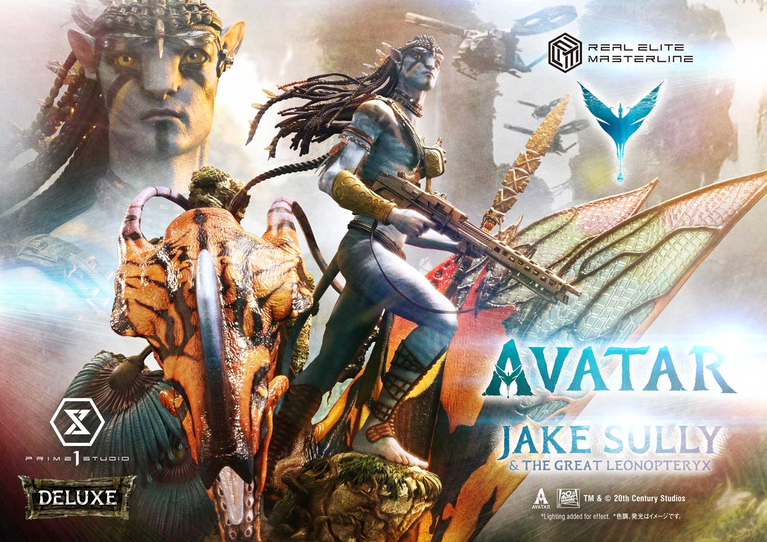Avatar Real Elite Masterline - Jake Sully and the Leonopteryx Deluxe Edition [Pre-Order April 2026]