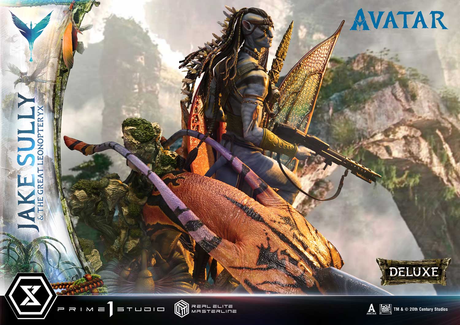 Avatar Real Elite Masterline - Jake Sully and the Leonopteryx Deluxe Edition [Pre-Order April 2026]