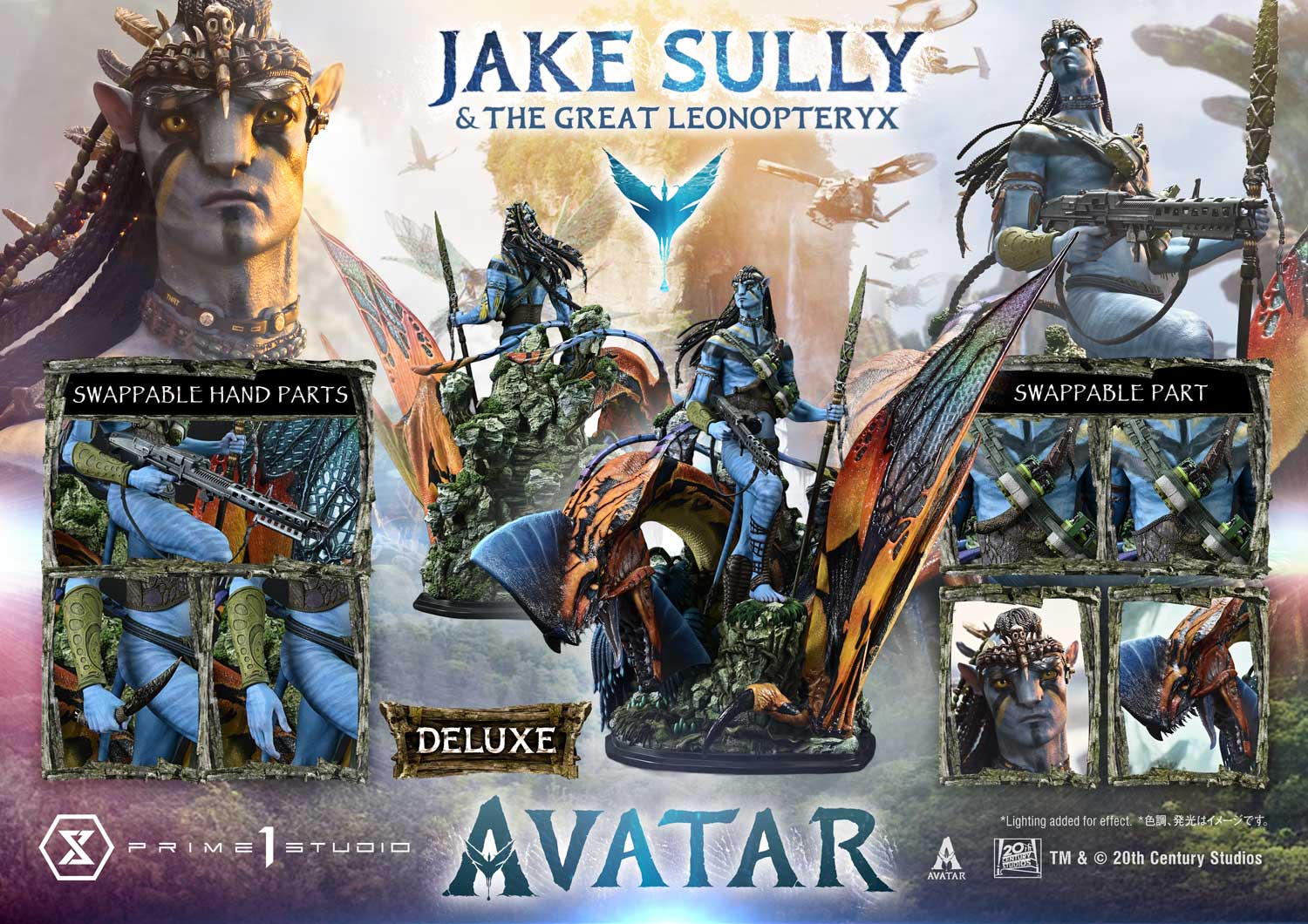 Avatar Real Elite Masterline - Jake Sully and the Leonopteryx Deluxe Edition [Pre-Order April 2026]