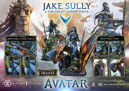 Avatar Real Elite Masterline - Jake Sully and the Leonopteryx Deluxe Edition [Pre-Order April 2026]