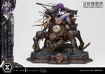 Ghost in The Shell: Stand Alone Complex Figure - Kusanagi Motoko & Tachikoma Art By Entei Ryu Character Color Ver. [Pre-Order Oct 2027]