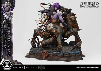 Ghost in The Shell: Stand Alone Complex Figure - Kusanagi Motoko & Tachikoma Art By Entei Ryu Character Color Ver. [Pre-Order Oct 2027]