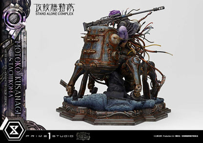 Ghost in The Shell: Stand Alone Complex Figure - Kusanagi Motoko & Tachikoma Art By Entei Ryu Character Color Ver. [Pre-Order Oct 2027]