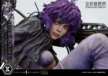 Ghost in The Shell: Stand Alone Complex Figure - Kusanagi Motoko & Tachikoma Art By Entei Ryu Character Color Ver. [Pre-Order Oct 2027]