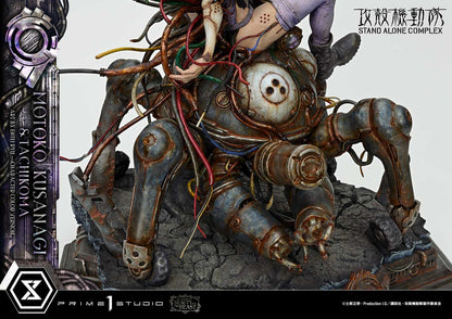 Ghost in The Shell: Stand Alone Complex Figure - Kusanagi Motoko & Tachikoma Art By Entei Ryu Character Color Ver. [Pre-Order Oct 2027]