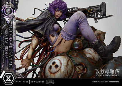Ghost in The Shell: Stand Alone Complex Figure - Kusanagi Motoko & Tachikoma Art By Entei Ryu Character Color Ver. [Pre-Order Oct 2027]