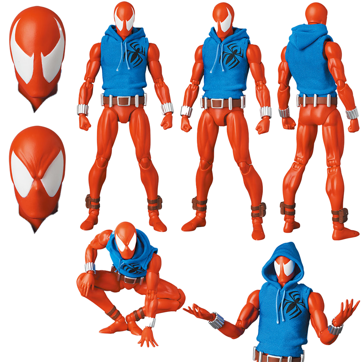 MAFEX No.186 - SCARLET SPIDER (COMIC Ver.)