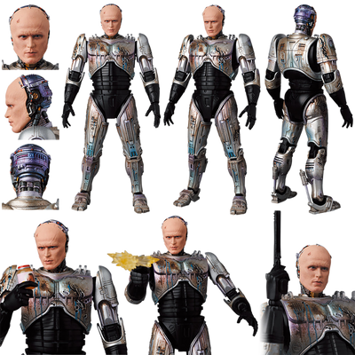 MAFEX No.192 - ROBOCOP MURPHY HEAD DAMAGE Ver.