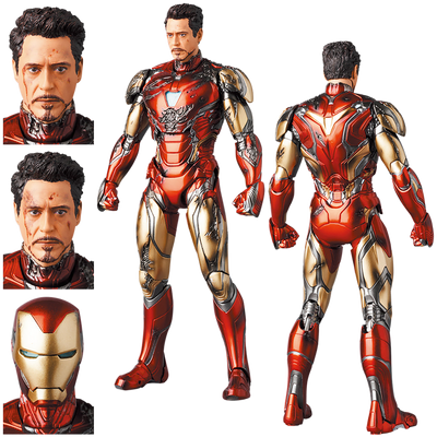 MAFEX No.195 - IRON MAN MARK85 (BATTLE DAMAGE Ver.)