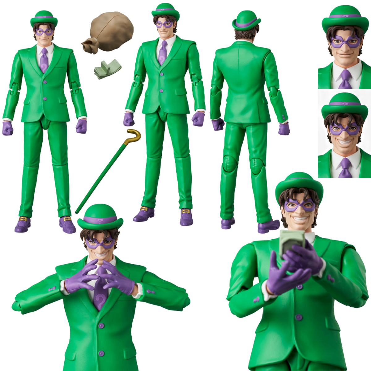 MAFEX No.228 - THE RIDDLER (BATMAN: HUSH Ver.)