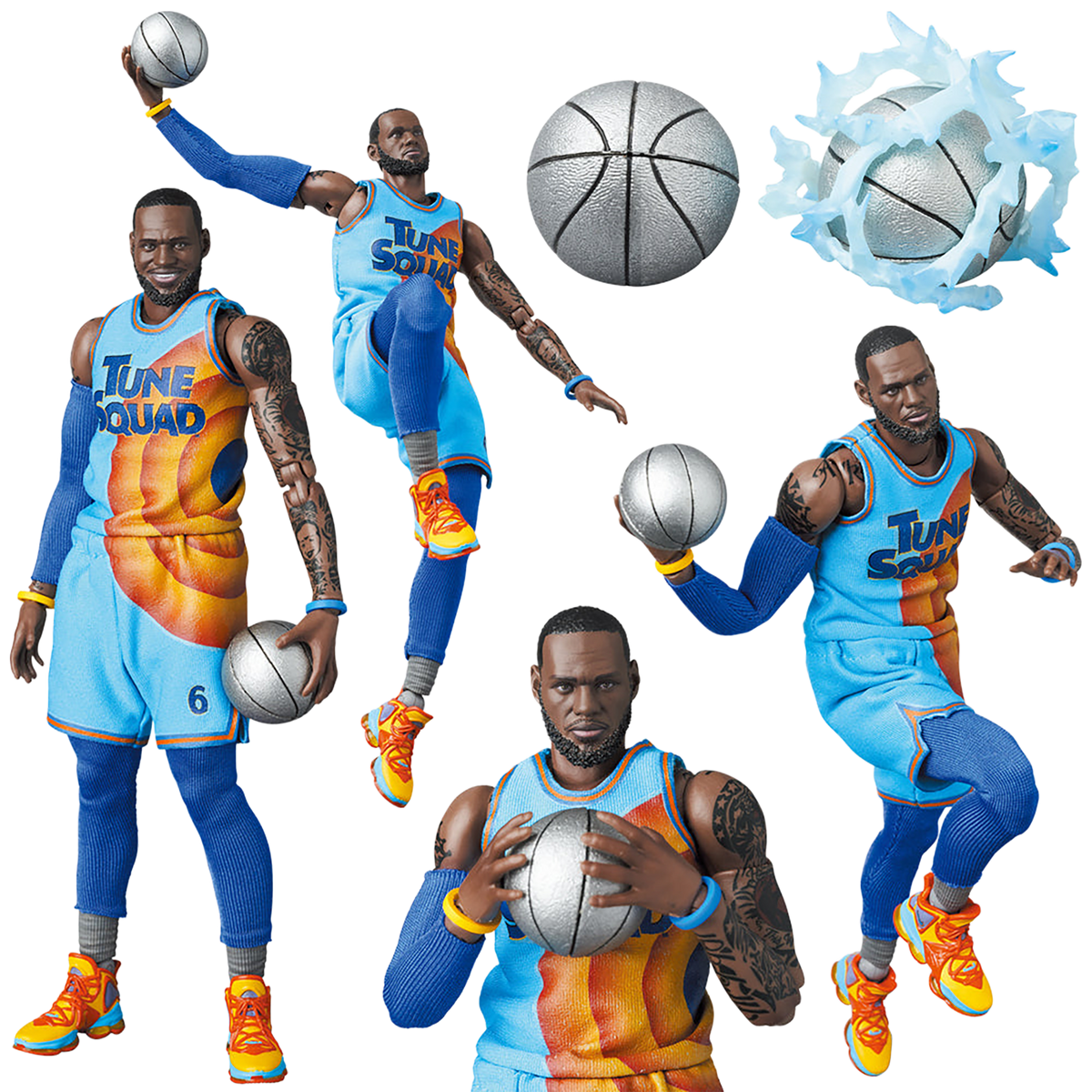 MAFEX No.197 - LeBron James SPACE JAM: A NEW LEGACY Ver.