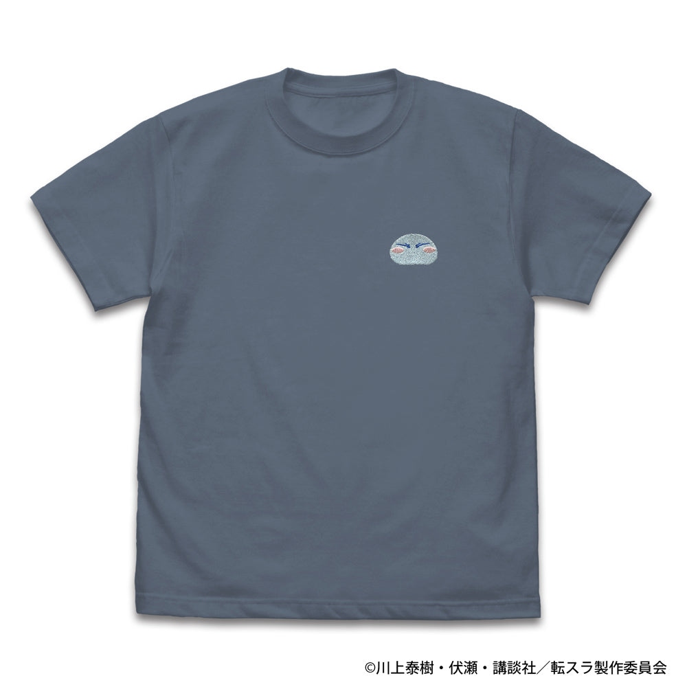 That Time I Got Reincarnated as a Slime T-Shirt - Rimuru-Sama One Point Embroidery (2 Styles) [Pre-Order Jun 2026]