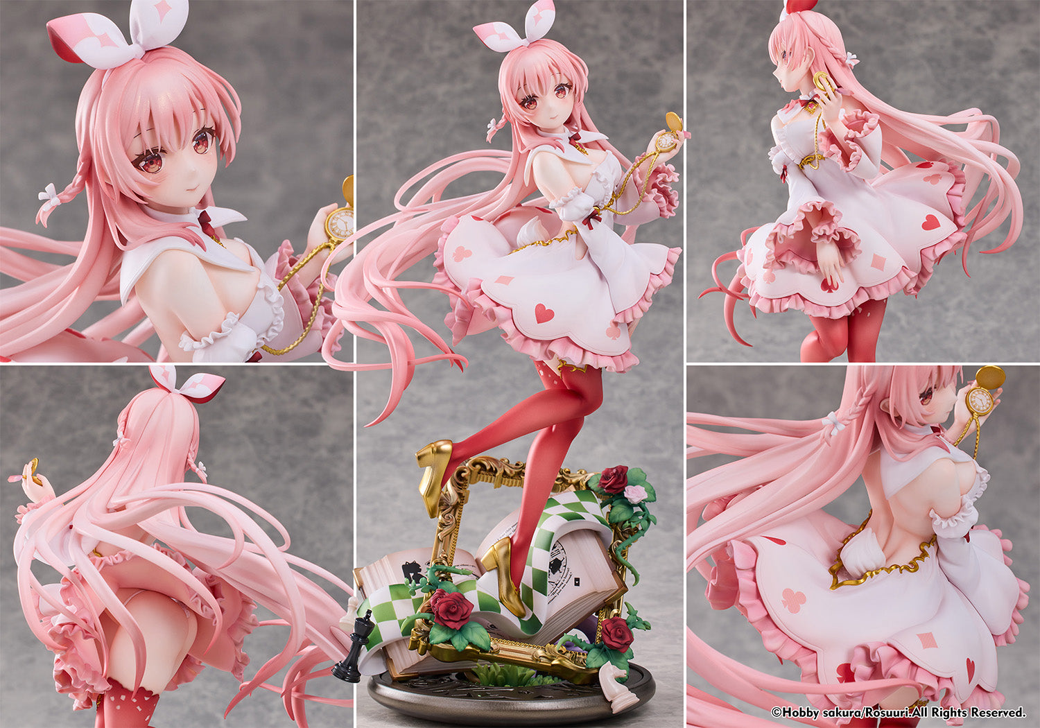 Hobby Sakura 1/7 Scale Figure - White Rabbit Rosu Wonderland Ver. [Pre-Order Aug 2026]