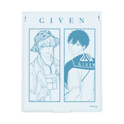 Given The Movie to The Sea Deka Chara Mirror - Uenoyama Ritsuka & Sato Mafuyu Festival Ver. Original Illustration