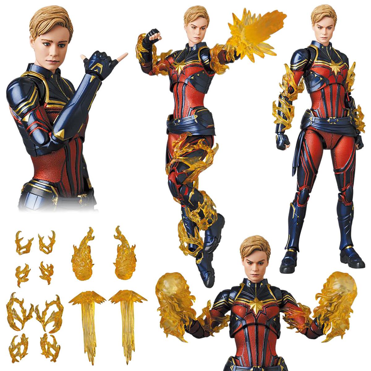 MAFEX No.163 - CAPTAIN MARVEL (Endgame Ver.)