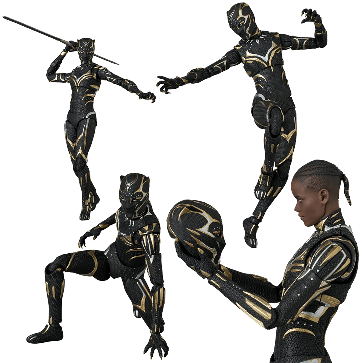 Marvel MAFEX No.275 - Black Panther (Wakanda Forever)