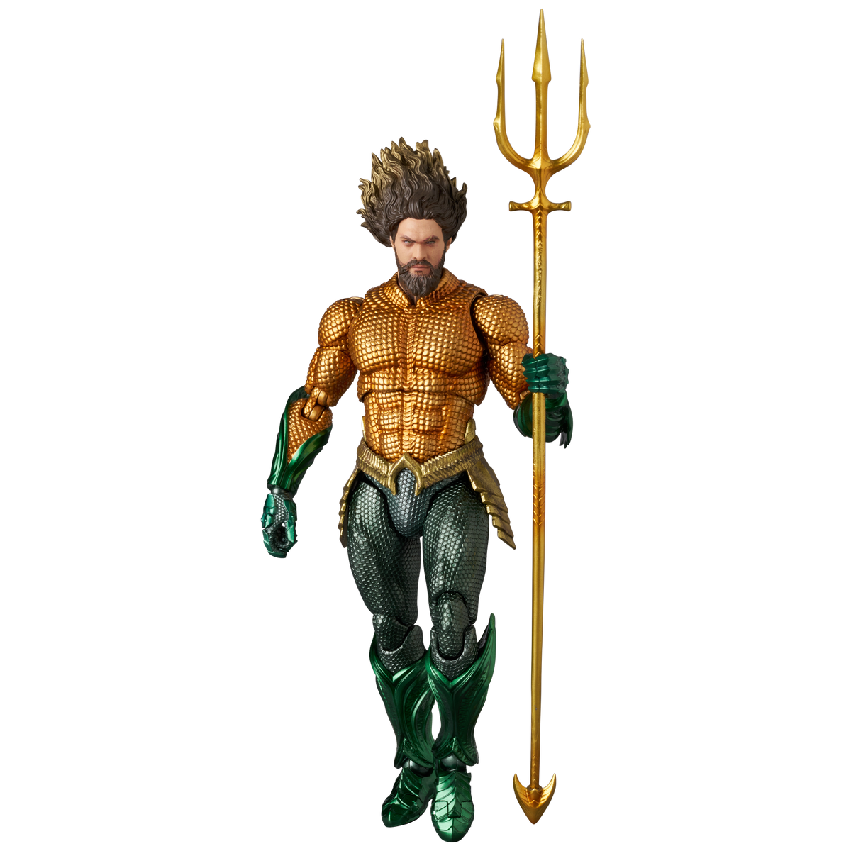 MAFEX No.267 - AQUAMAN (GOLD & GREEN SUIT)