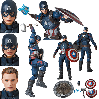 MAFEX No.130 - CAPTAIN AMERICA (ENDGAME Ver.)