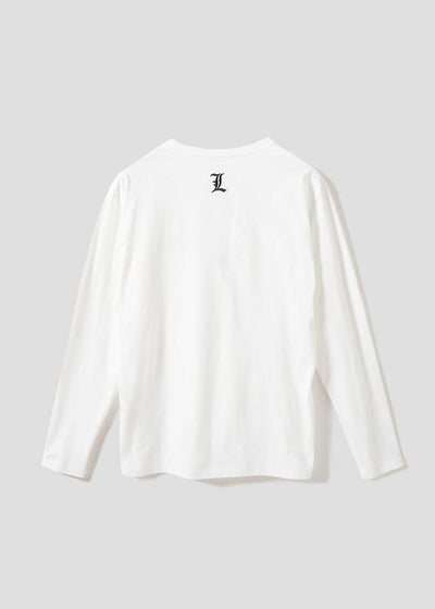 Death Note Graniph - L Long sleeve T-shirt