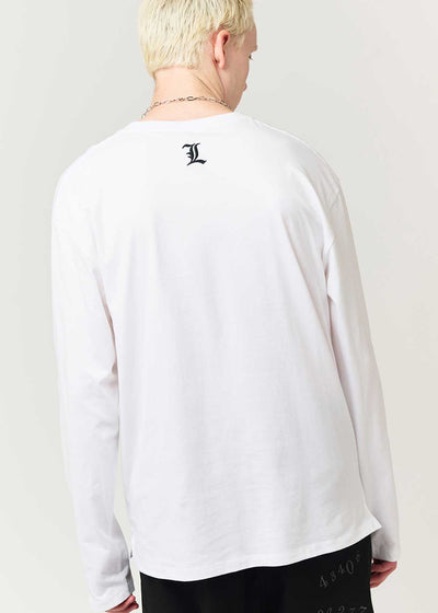 Death Note Graniph - L Long sleeve T-shirt