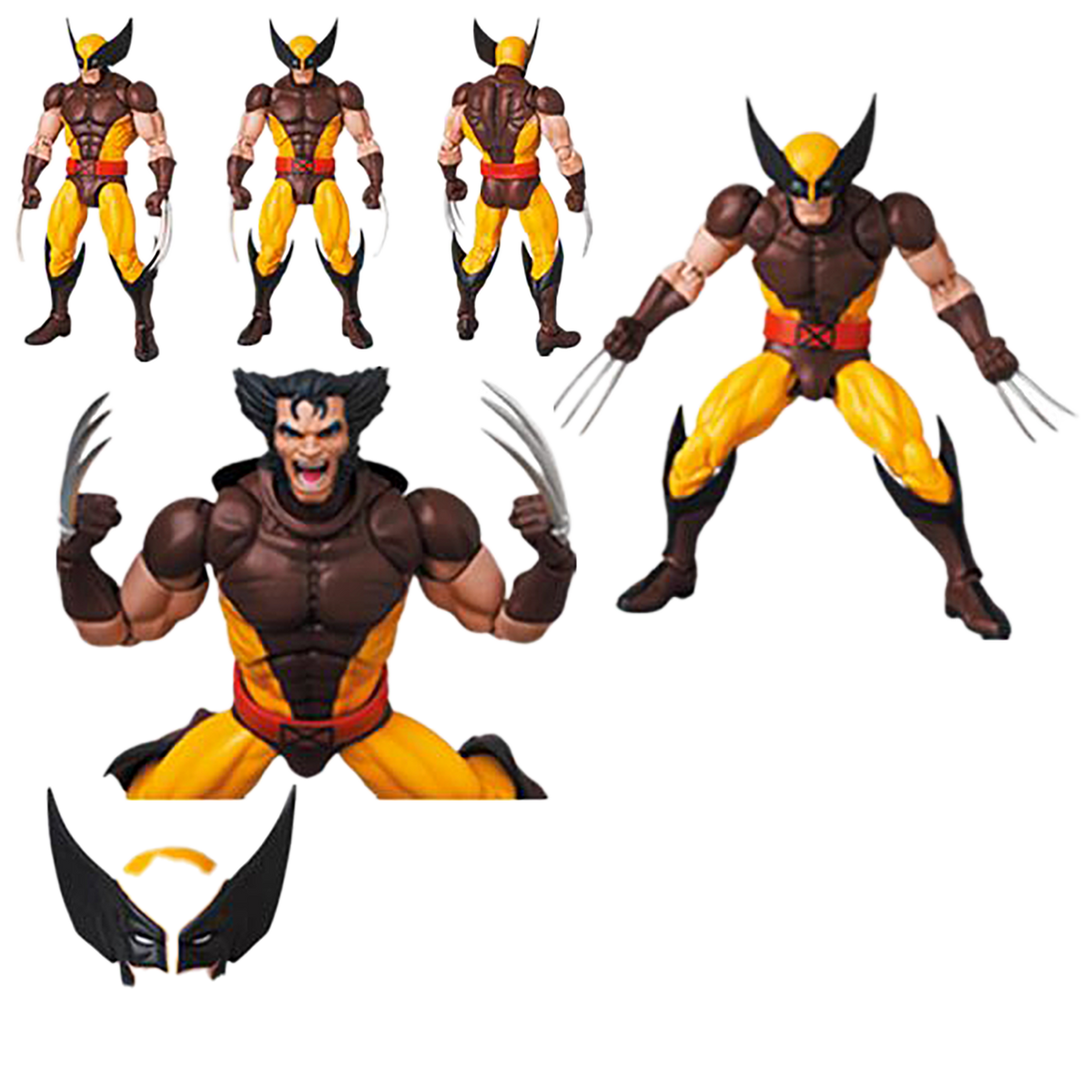 MAFEX No.138 - WOLVERINE (BROWN COMIC Ver.)