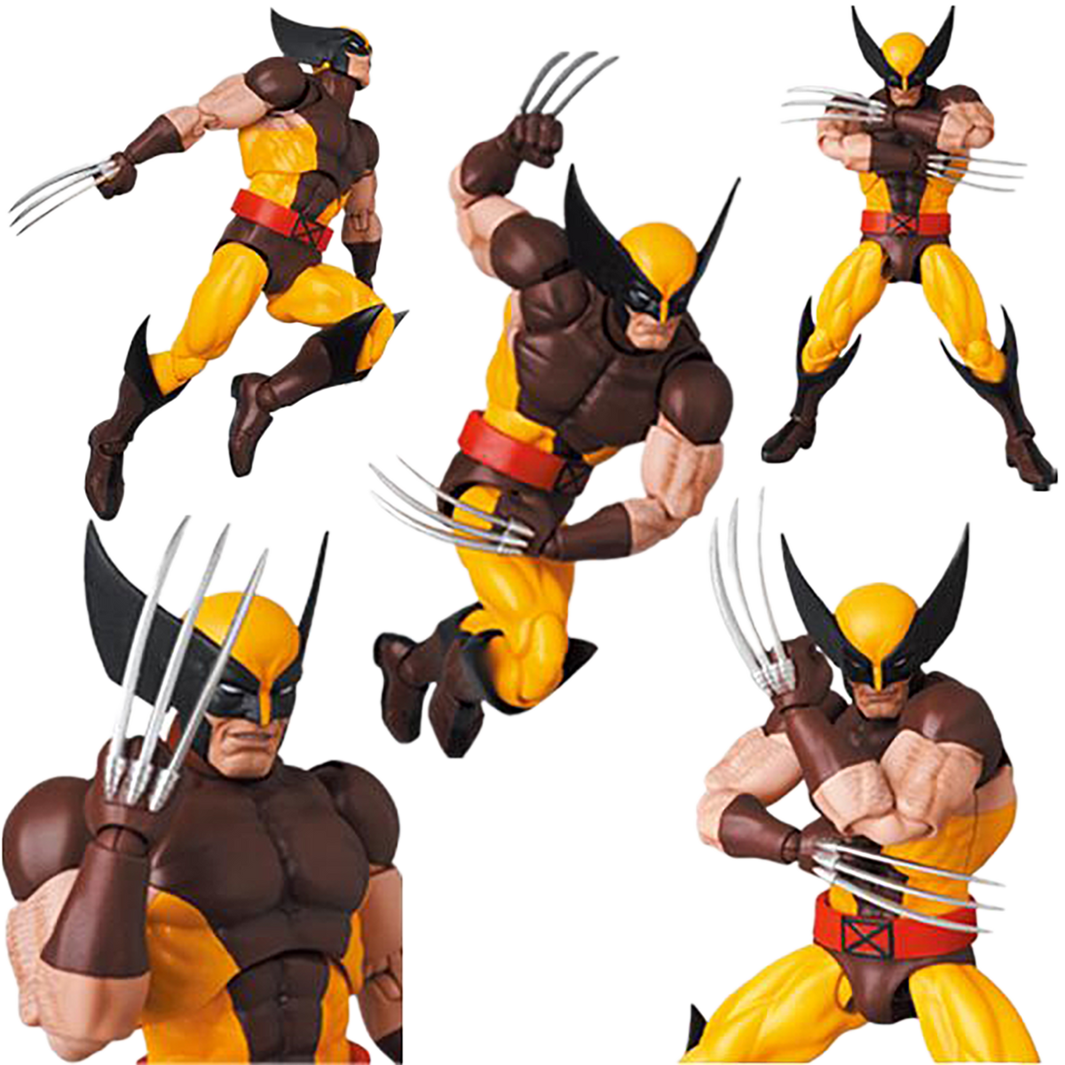 MAFEX No.138 - WOLVERINE (BROWN COMIC Ver.)