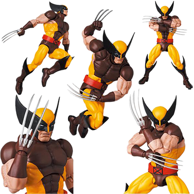 MAFEX No.138 - WOLVERINE (BROWN COMIC Ver.)
